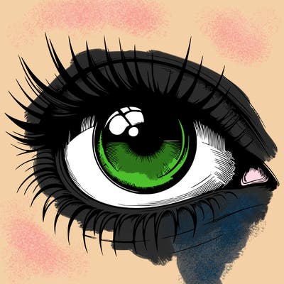 realistic eye