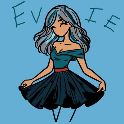 woman in skirt