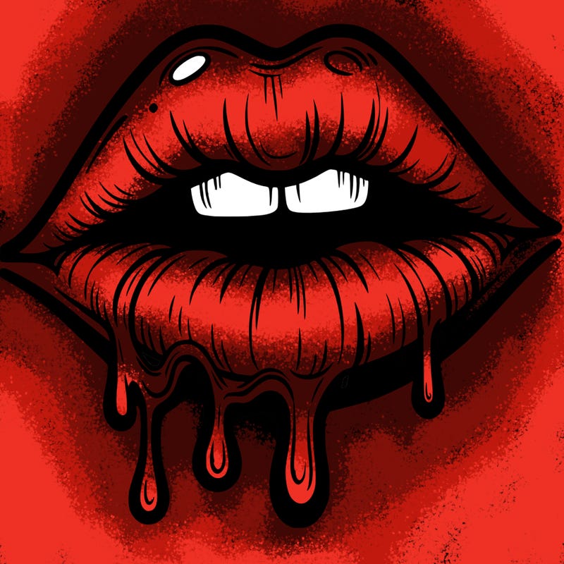 lips that look realistic and drip