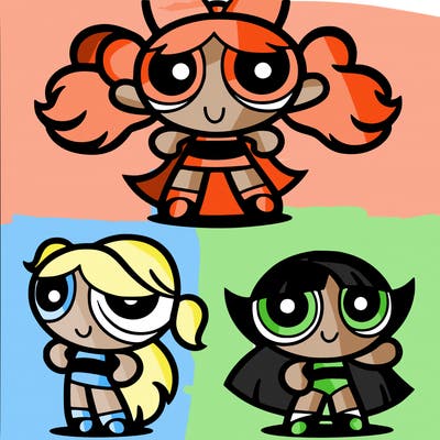 the powerpuff girls