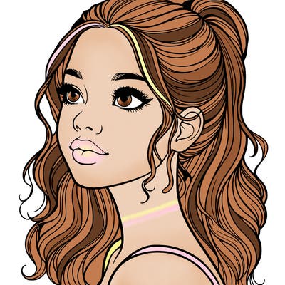 beautiful realistic girl