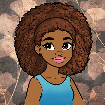 realistic black girl