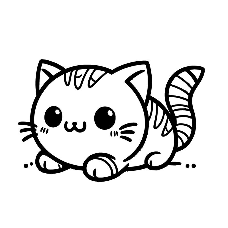 cat cute pencil