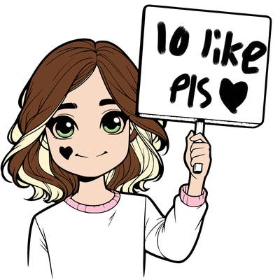 realistic girl holding up a sign