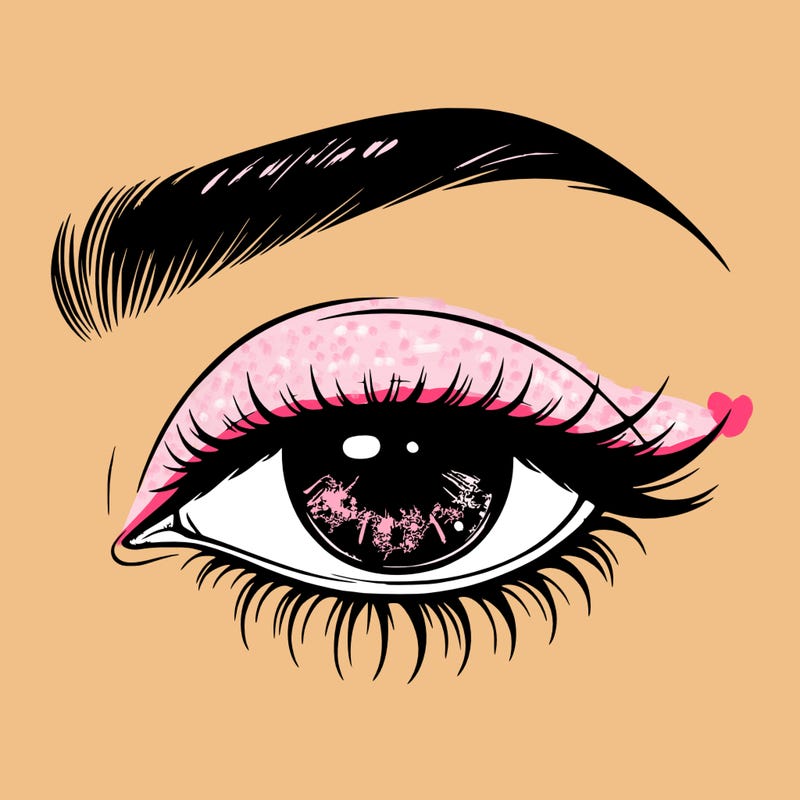 eye closed realistic