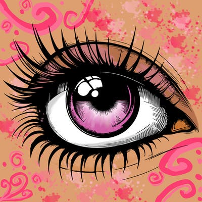 realistic eye