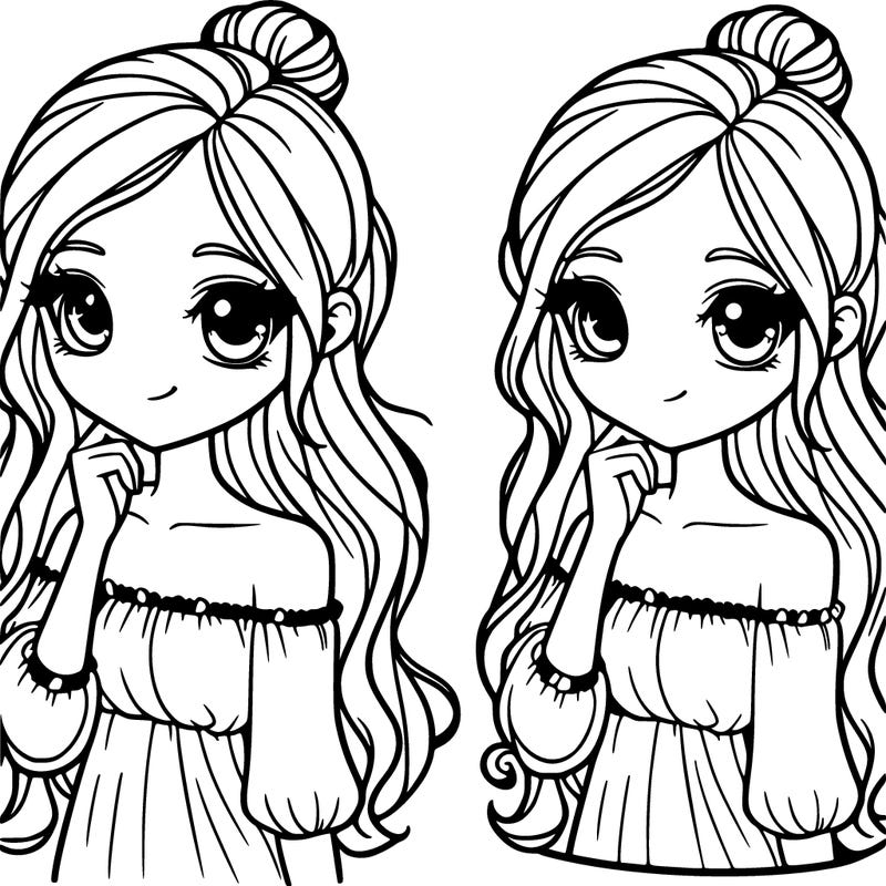 simple beautiful girl