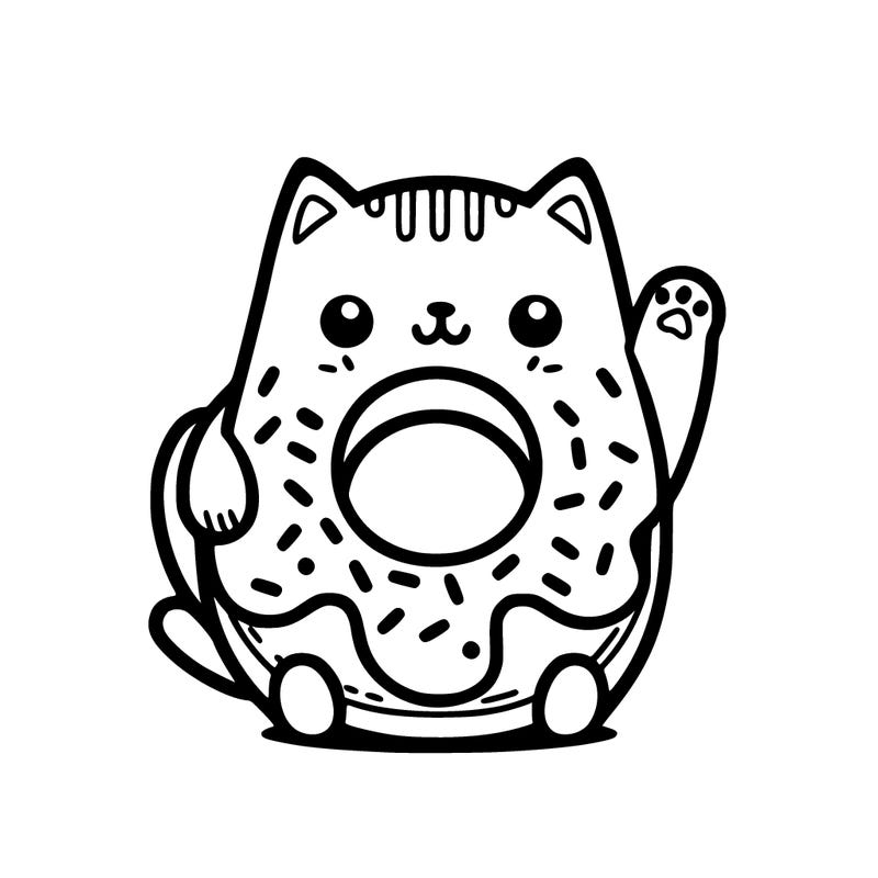 donut cat