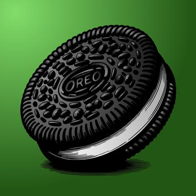 realistic oreo