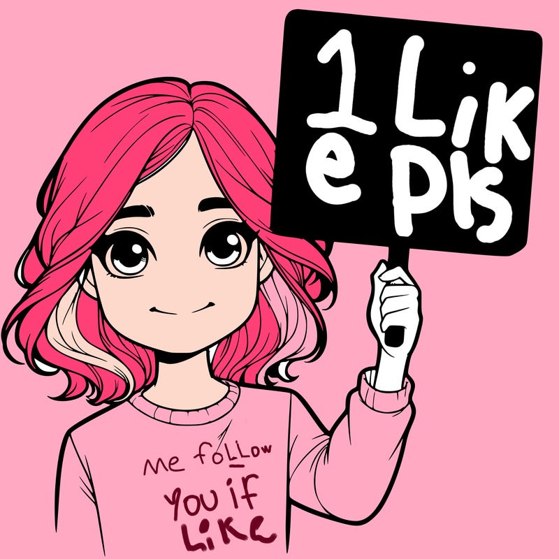 realistic girl holding up a sign