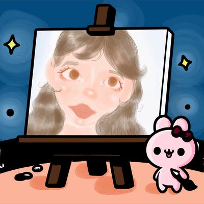 canvas that is ready to be painted on