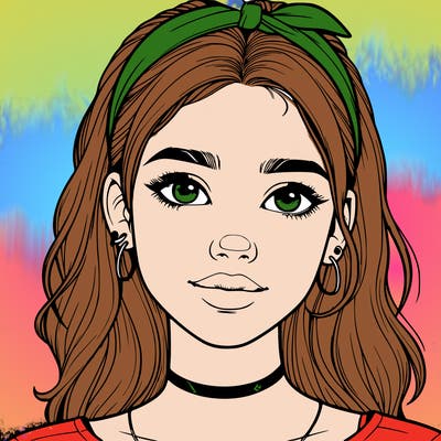 realistic teenage girl