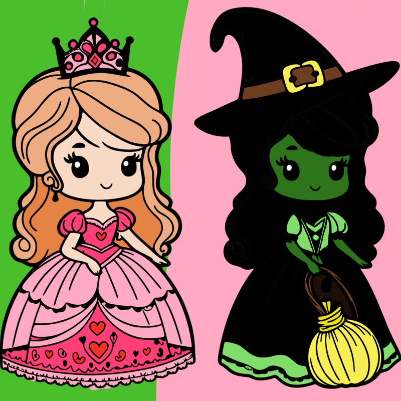 princess as a witch