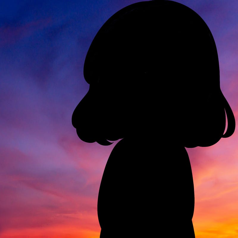 sad girl with glasses in a sweater