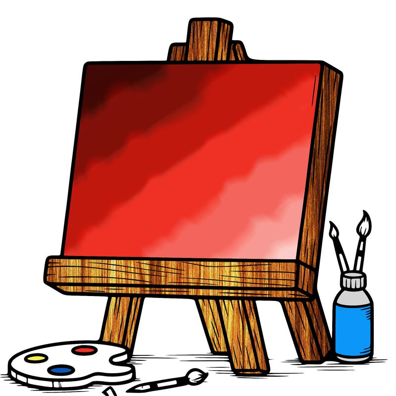 canvas that is ready to be painted on