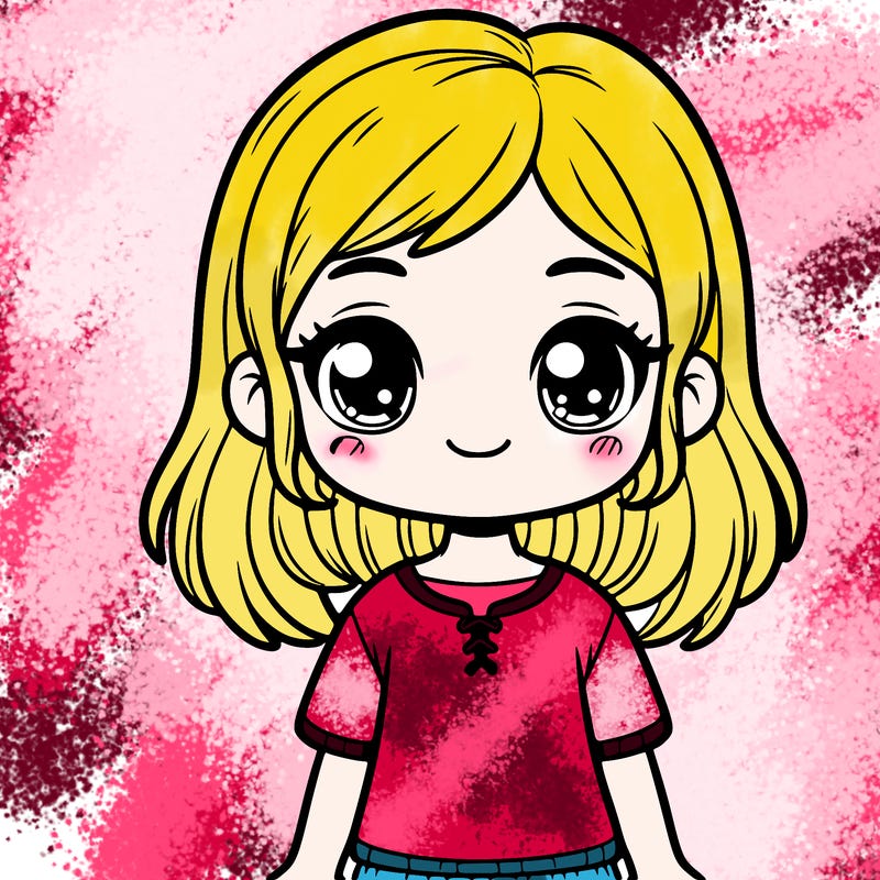 a normal cute 7 year old girl