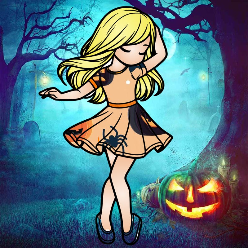 girl dancing  realistic