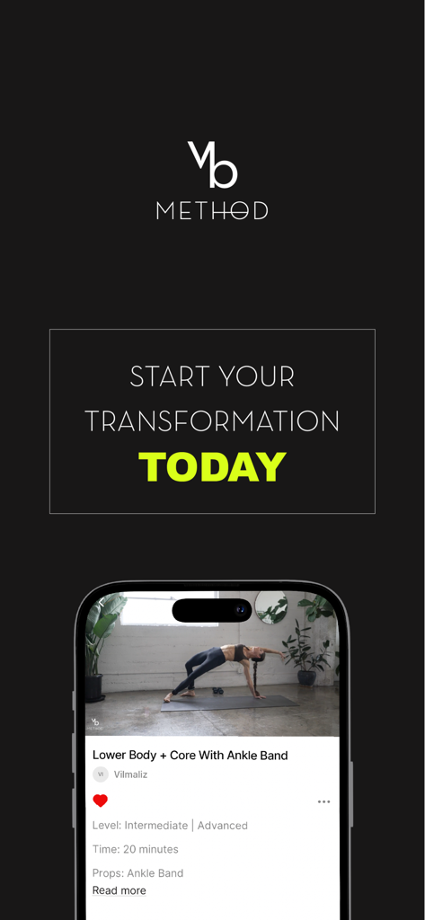 VB METHOD - Health & Fitness App | MWM
