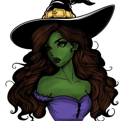 realistic witch