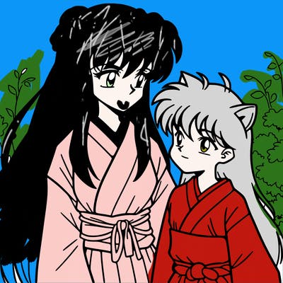 inuyasha with kagome