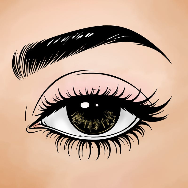 eye closed realistic