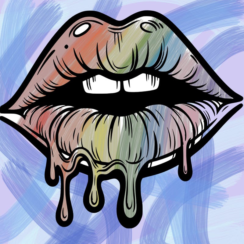 lips that look realistic and drip
