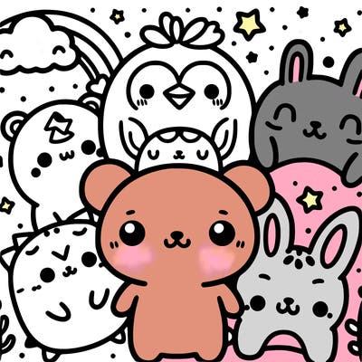 kawaii animals