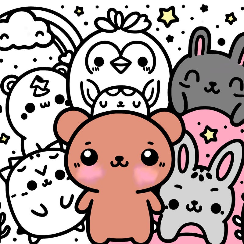 kawaii animals