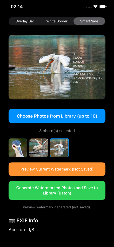 Photo EXIF Watermark - Utilities App | MWM