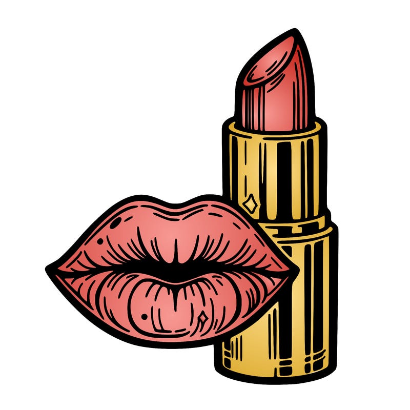 lips and lipstick