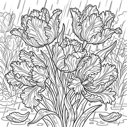Parrot Tulips