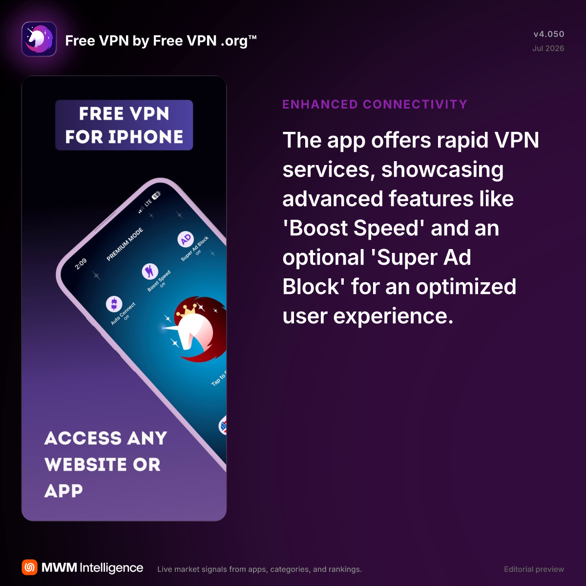 Free VPN by Free VPN .org™ - Utilities App | MWM
