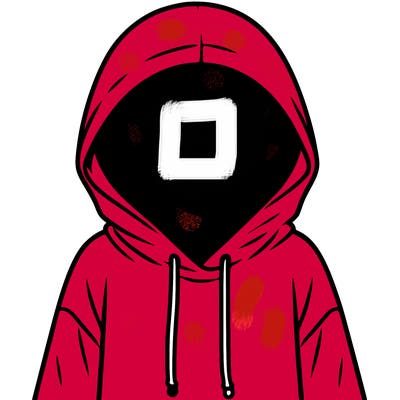 faceless girl in hoodie