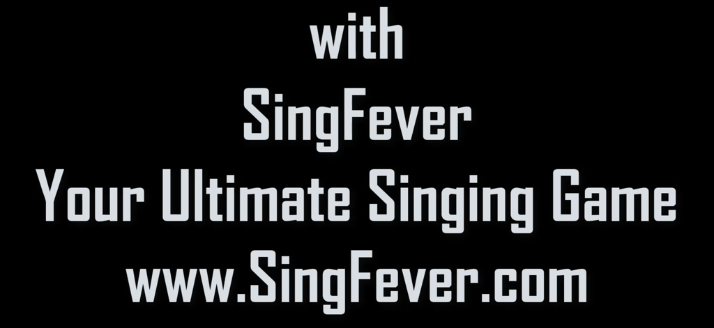 SingFever - Your Sing Game - SingFever Your Ultimate Singing Game branding text with official website URL