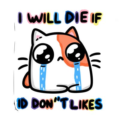 a cat that will die if we don’t get 10 likes