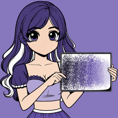 realistic pretty girl holding blank sign