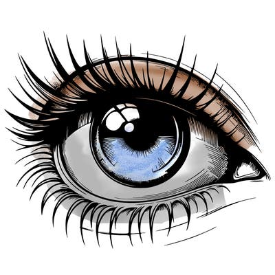 realistic eye