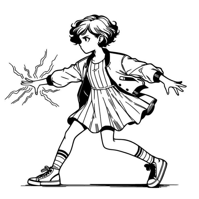 eleven from stranger things