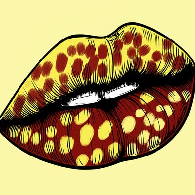 realistic lips
