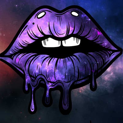 lips that look realistic and drip