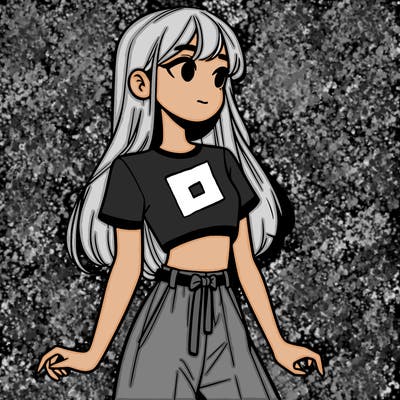 girl in a cute crop top