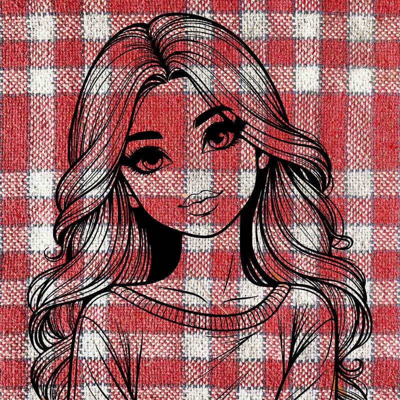 realistic beautiful girl