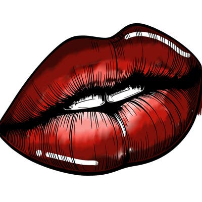 realistic lips
