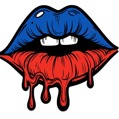 lips that look realistic and drip