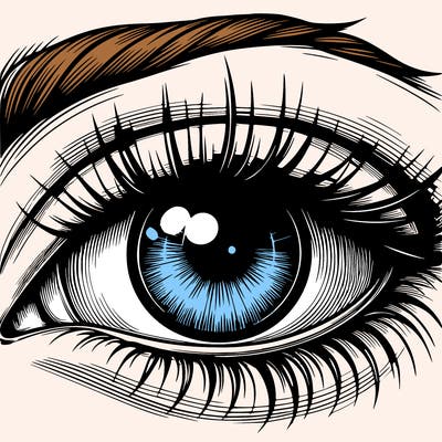 realistic eye