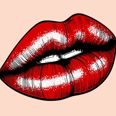 realistic lips