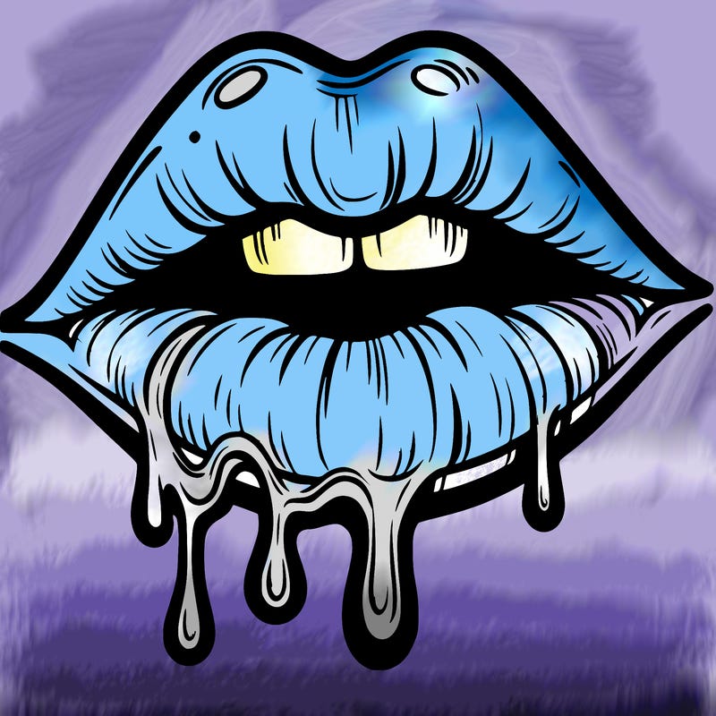 lips that look realistic and drip