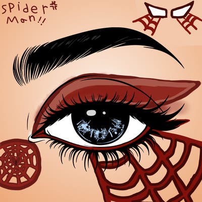 eye closed realistic