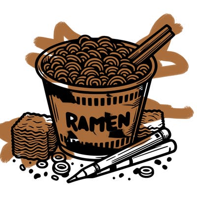 ramen noodles
