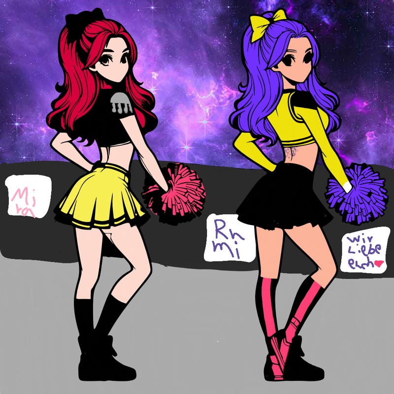 realistic cheerleader